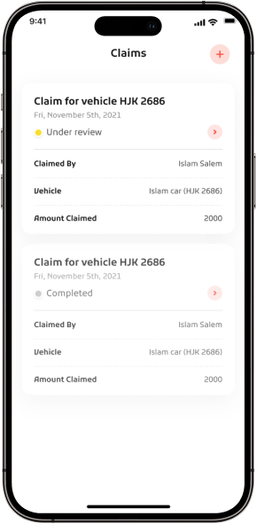 Amyal Insurance Claims Management Screen Digital Claim Tracking