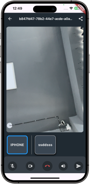 DashWoop Video Call Screen High Quality Video Calling App
