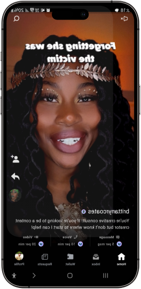 Ultra Messenger Home Screen Real-Time Messaging Application